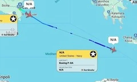 Bí ẩn máy bay B-52 “ma” xuất hiện trên radar Địa Trung Hải