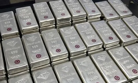 Giá bạc hôm nay 22/6/2026 bật tăng mạnh, có nơi thêm hơn 1,6 triệu đồng/kg