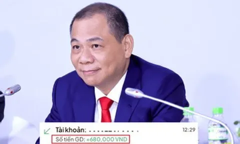 Nhà băng chi 6,8 tỷ đồng tặng nhân viên nhân dịp ông Phạm Nhật Vượng là cổ đông mới