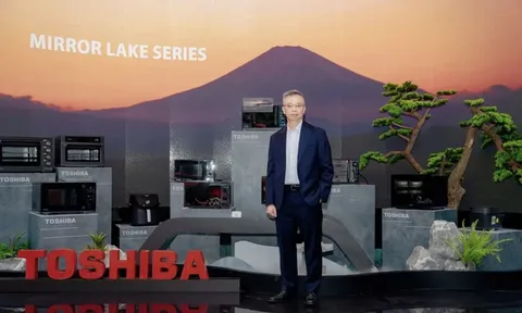 Toshiba trở thành thương hiệu lò vi sóng bán chạy số 1 Việt Nam năm 2025