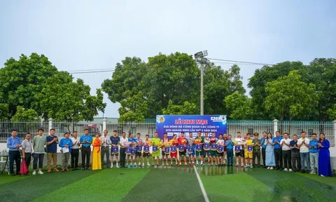 Khai mạc Giải bóng đá Khu công nghiệp Quang Minh lần thứ II năm 2026: Lan tỏa tinh thần thể thao, tăng cường gắn kết doanh nghiệp