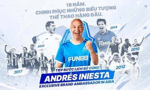 Andrés Iniesta và mối duyên trời định từ những“Số 8” huyền thoại