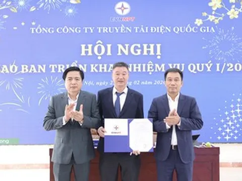 Tổng công ty Truyền tải điện Quốc gia có Quyền Tổng giám đốc mới