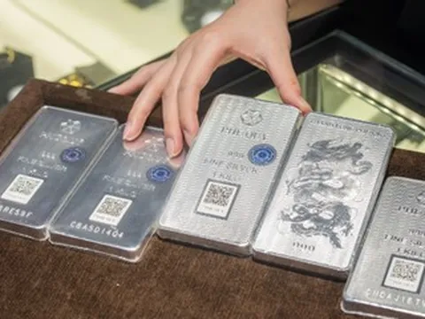 Giá bạc hôm nay 6/6/2026 rơi xuống sát đáy, thấp nhất kể từ đầu tháng 4