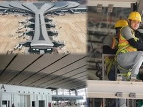Hình ảnh mới nhất bên trong đại công trường sân bay Long Thành