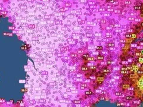 Nước Pháp đang nóng hơn 99% phần còn lại của thế giới