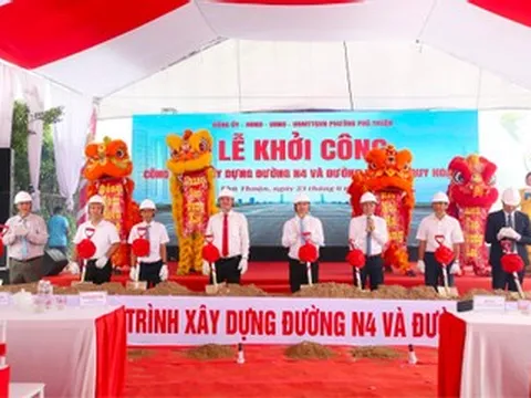 Khởi công 4 tuyến đường Phú Thuận, tăng sức bật cho BĐS phía nam TP.HCM