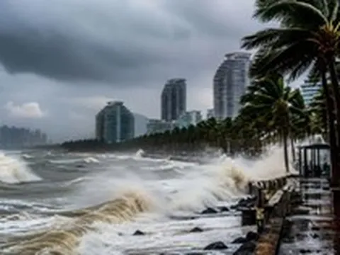 Bão Maysak đổ bộ đảo Hải Nam, Trung Quốc khẩn cấp ứng phó mưa lũ