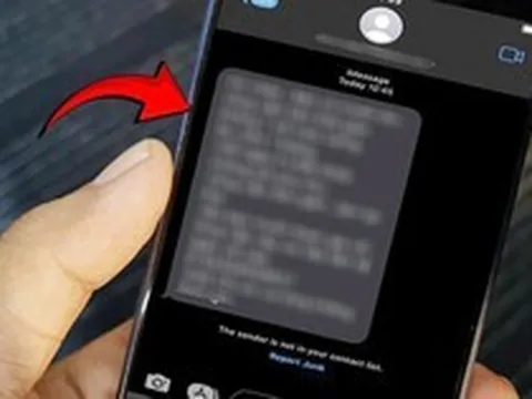 Công an thông báo đến tất cả những ai nhận được tin nhắn SMS có nội dung sau