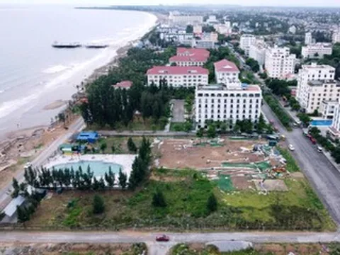 Hiện trạng khu du lịch ven biển Hải Tiến vừa bị Thanh tra chỉ rõ loạt vi phạm gây sốc
