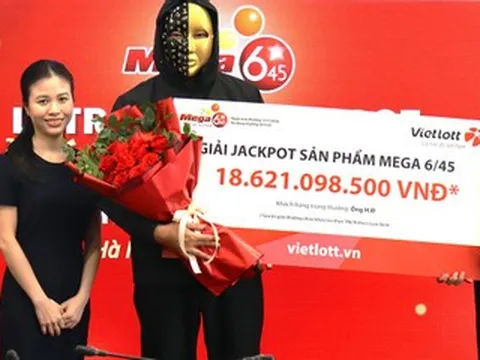 Cán bộ văn phòng tại Huế trúng độc đắc Vietlott hơn 18,6 tỷ đồng