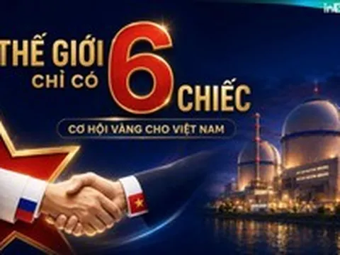 Cuộc gặp với ông Putin 17 năm trước, Nga mang tới thứ "thế giới chỉ có 6 chiếc": Cơ hội vàng cho Việt Nam