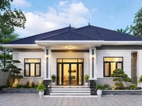 Chi phí xây nhà 1 tầng 90m² bao nhiêu tiền?
